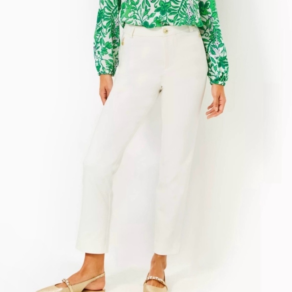 Ana high rise pant size 6 or 8 Coconut (off white)
